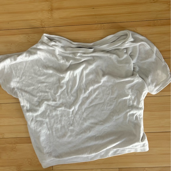 WHITE ZARA TOP - Picture 1 of 2